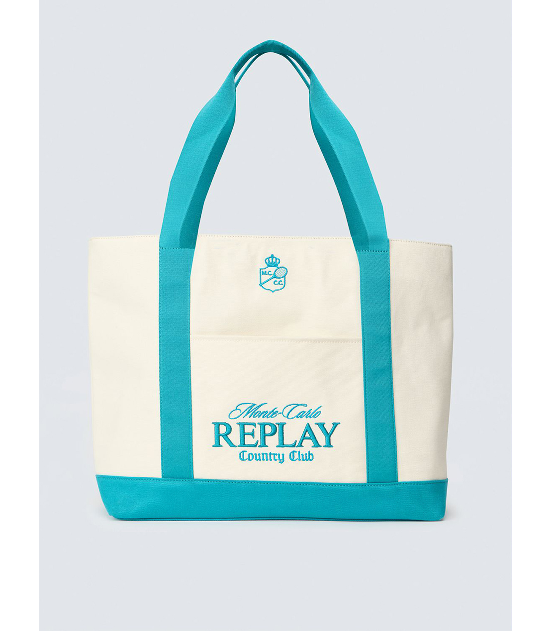 REPLAY × Monte Carlo Country Club キャンバス シャッパー バッグ